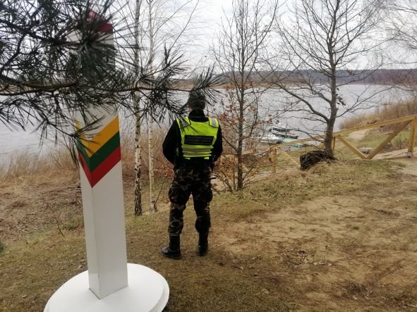 СОГГЛ: на границей Литвы с Беларусью развернуто 16 нелегальных мигрантов