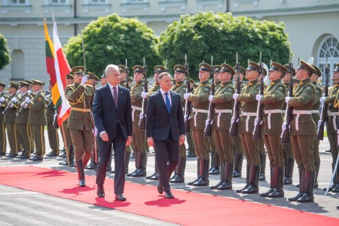 Литву посетит президент Польши Анджей Дуда