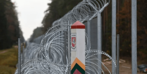 На границе Литвы с Беларусью в течение суток вновь не наблюдалось нелегальных мигрантов