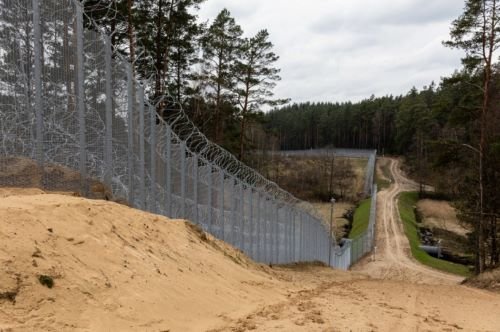 На границе Литвы с Беларусью всю неделю не фиксируется нелегальных мигрантов