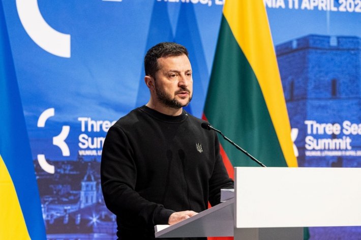 В Литву прибыл президент Украины Владимир Зеленский
