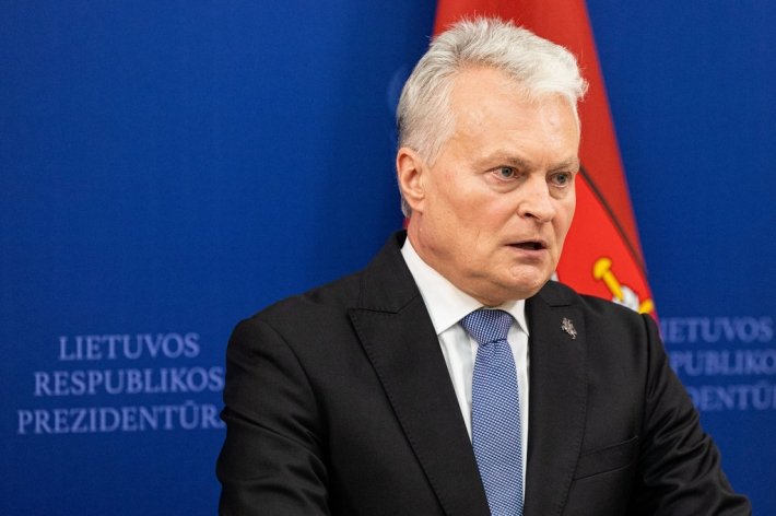 Гитанас Науседа: если на Ближнем Востоке наступит перемирие, "по оси зла" будет нанесен удар